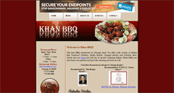 Desktop Screenshot of khanbbq.net